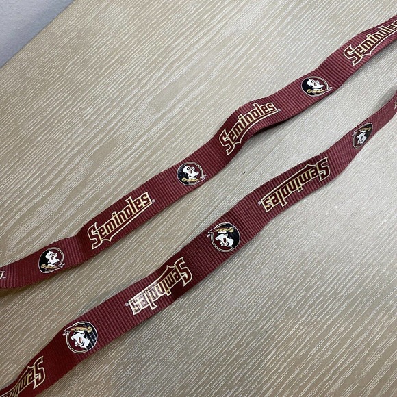 Florida State Seminoles FSU Noles Officially Licensed NCAA Lanyard Keychains NWT - Picture 6 of 6